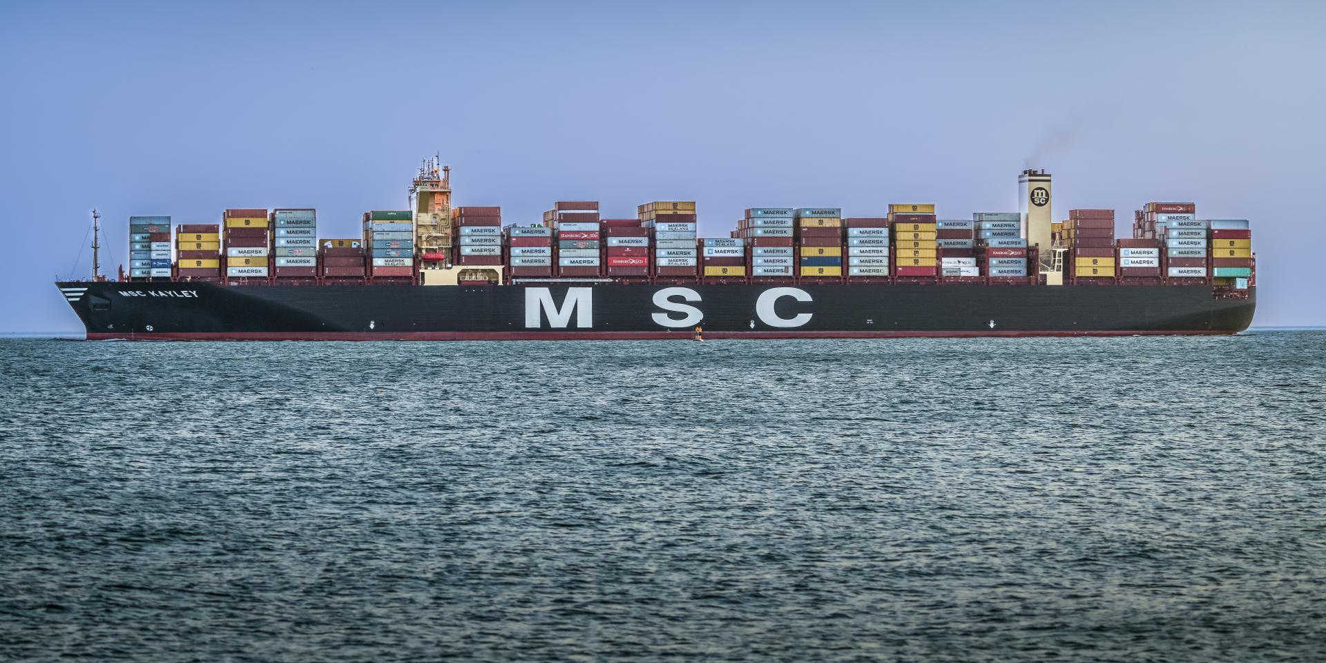 Le Havre: double inaugural stopover with MSC's newest container ships ...