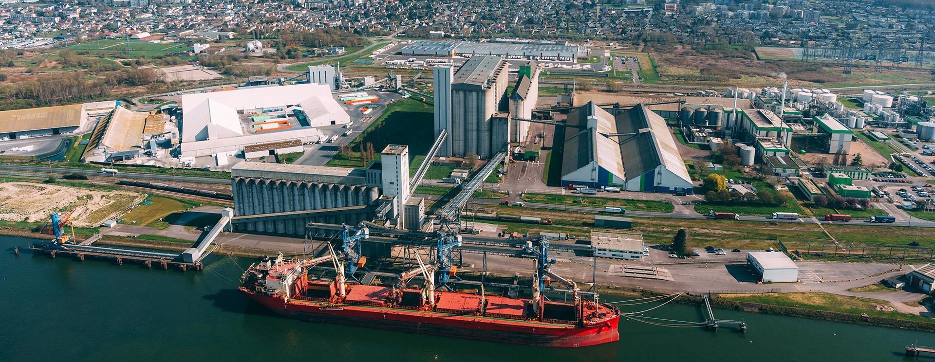 Terminal de Grand-Couronne du port de Rouen Senalia