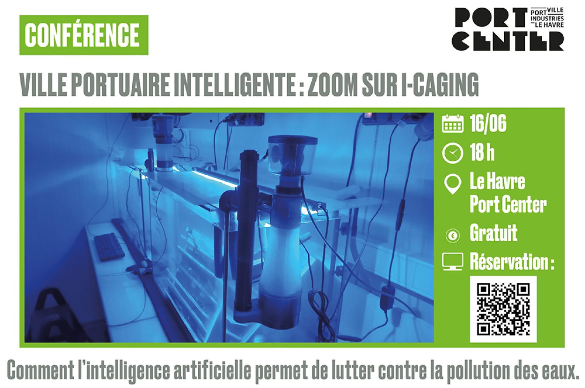 Invitation : Ville portuaire intelligente : zoom sur le I-caging - Agrandir l'image, fenêtre modale