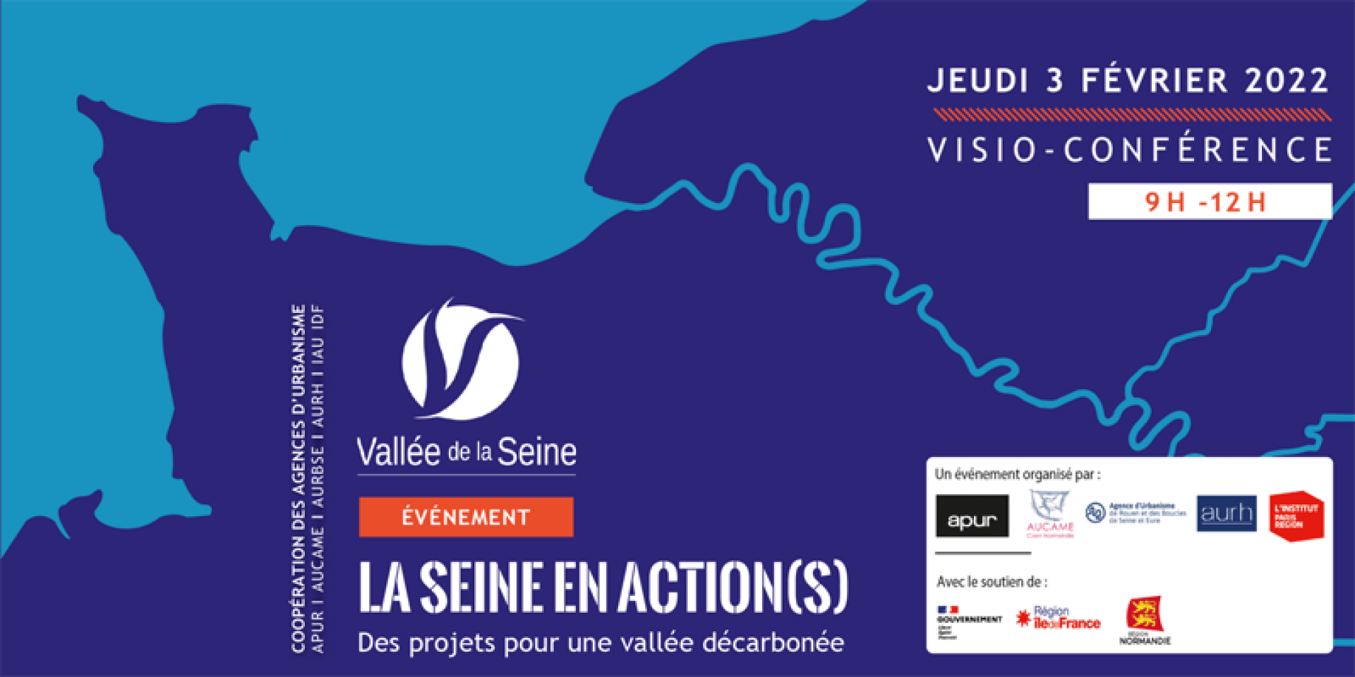 Visio-conférence la Seine en action(s) - Enlarge image, modal window