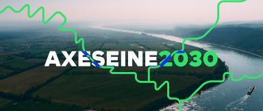 Vue sur l'artère de la Seine - axe Seine 2030 - Agrandir l'image, fenêtre modale