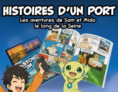 Couverture manga histoires d'un port - Agrandir l'image, fenêtre modale
