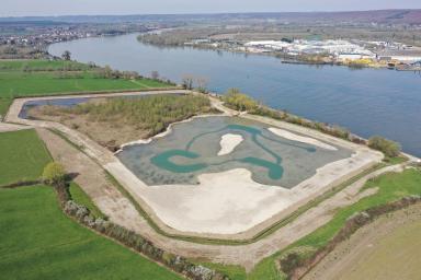 Réhabilitation écologique du site de la Douillière à La Mailleraye-sur-Seine - Agrandir l'image, fenêtre modale
