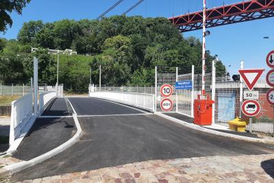 Pont routier des écluses de Tancarville - Agrandir l'image 4 sur 6, fenêtre modale