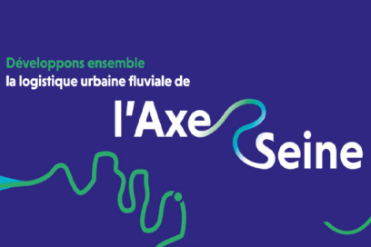 Affiche Logistique urbaine fluviale axe Seine - Agrandir l'image, fenêtre modale