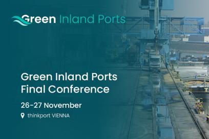 Affiche Green Inland Ports - Enlarge image, modal window