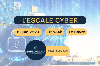 Affiche Escale cyber - Agrandir l'image, fenêtre modale