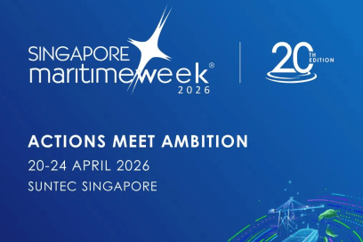 Affiche Singapore Maritime Week 2026 - Enlarge image, modal window
