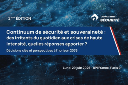 Agora news sécurité affiche colloque - Agrandir l'image, fenêtre modale
