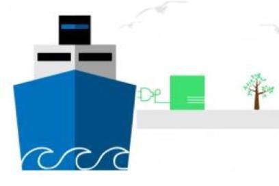 HAROPA PORT s’engage, aux côtés des ports du range Nord, pour limiter les émissions des navires à quai - Agrandir l'image, fenêtre modale