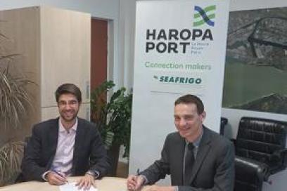 Signature pour la construction d’un entrepôt à température dirigée de 13 000 m² au Havre - Enlarge image, modal window