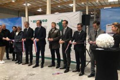 Inauguration de deux nouveaux entrepôts au Havre par Seafrigo - Agrandir l'image, fenêtre modale