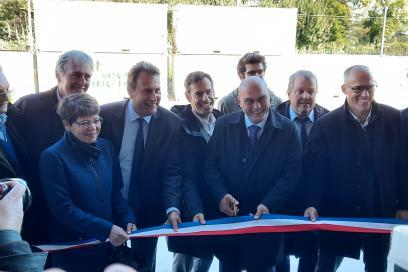Inauguration de la plateforme logistique multimodale de Bonneuil-sur-Marne - Agrandir l'image, fenêtre modale