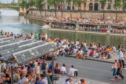 Quais de Seine Paris - Enlarge image, modal window