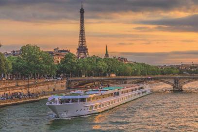 Navire de croisière fluviale MS Seine Princess - Enlarge image, modal window