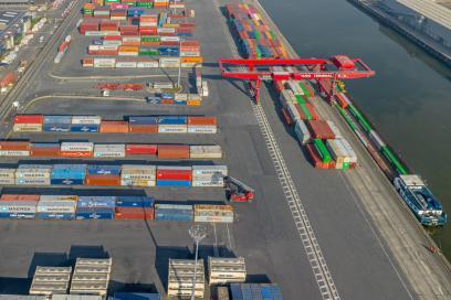 Port de Gennevilliers, Paris Terminal - Agrandir l'image, fenêtre modale