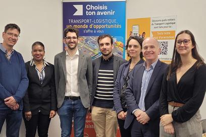 Remise des prix par l'AFITL du meilleur mémoire en transport - HAROPA PORT - Agrandir l'image, fenêtre modale