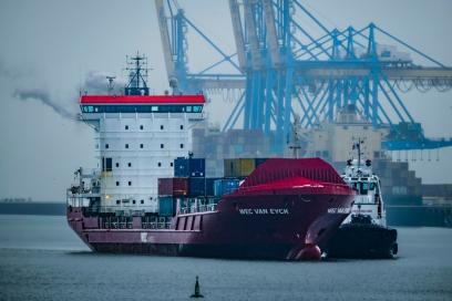 Wec Van Eyck arrivant au port du Havre - Agrandir l'image, fenêtre modale