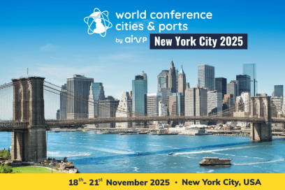 World port conference cities & ports by AIVP banner - Agrandir l'image, fenêtre modale